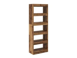 Estantería para libros Madera vieja 60 x 30 x 166 cm