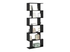 Estantería para libros Negro 70 x 24 x 193.5 cm
