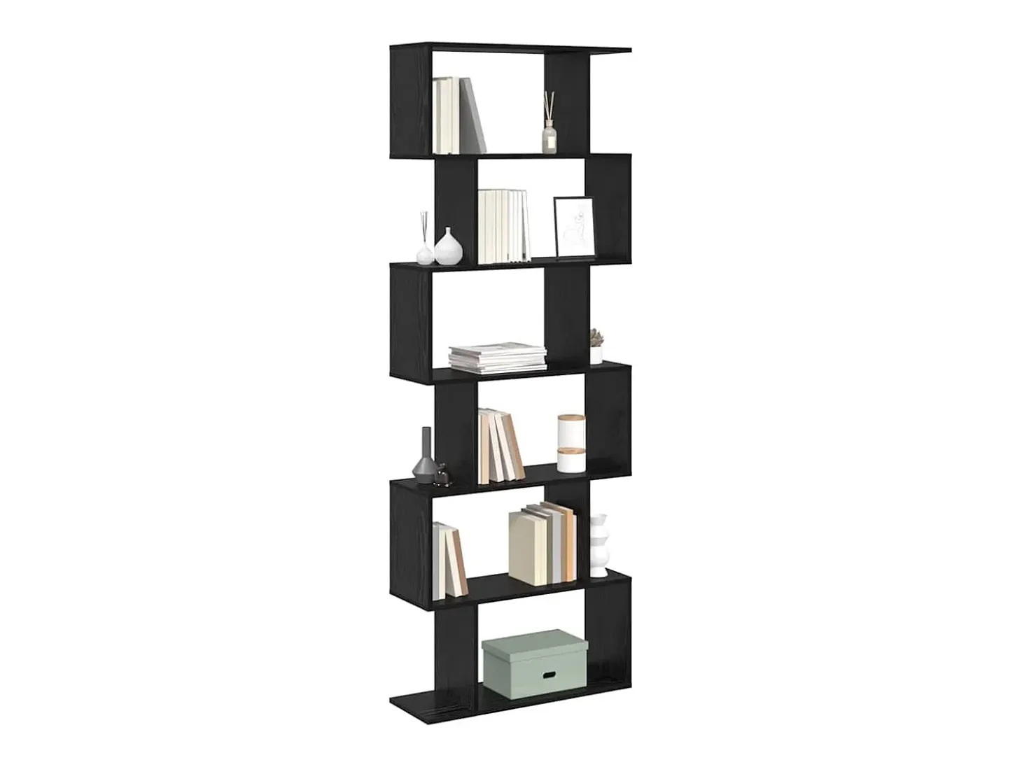 Estantería para libros Negro 70 x 24 x 193.5 cm