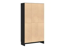 Estantería para libros Roble negro 82.5 x 30.5 x 150 cm