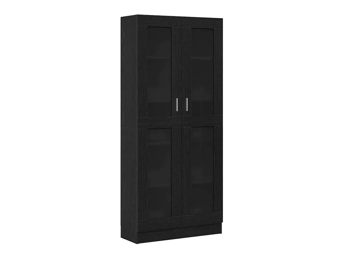 Estantería para libros Roble negro 82.5 x 30.5 x 185 cm