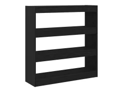 Estantería para libros Roble negro 100 x 30 x 103 cm