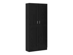 Estantería para libros Roble negro 82.5 x 30.5 x 185 cm
