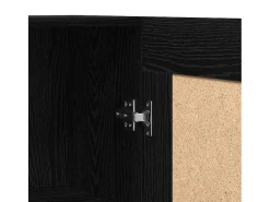 Estantería para libros Roble negro 82.5 x 30.5 x 185 cm