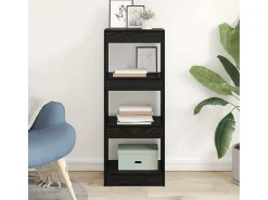 Estantería para libros Roble negro 40 x 30 x 103 cm