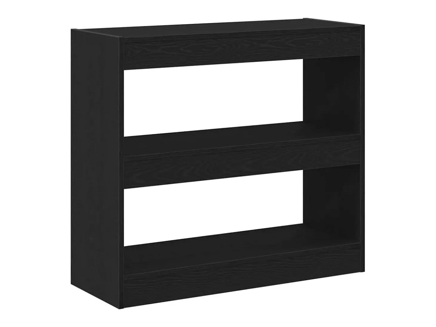 Estantería para libros Roble negro 80 x 30 x 72 cm