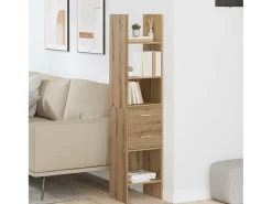 Estantería para libros Roble artisan 40 x 35 x 180 cm