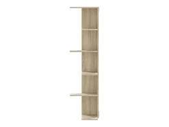 Estantería pared de esquina madera roble Sonoma 36,5x36,5x140cm ES964439