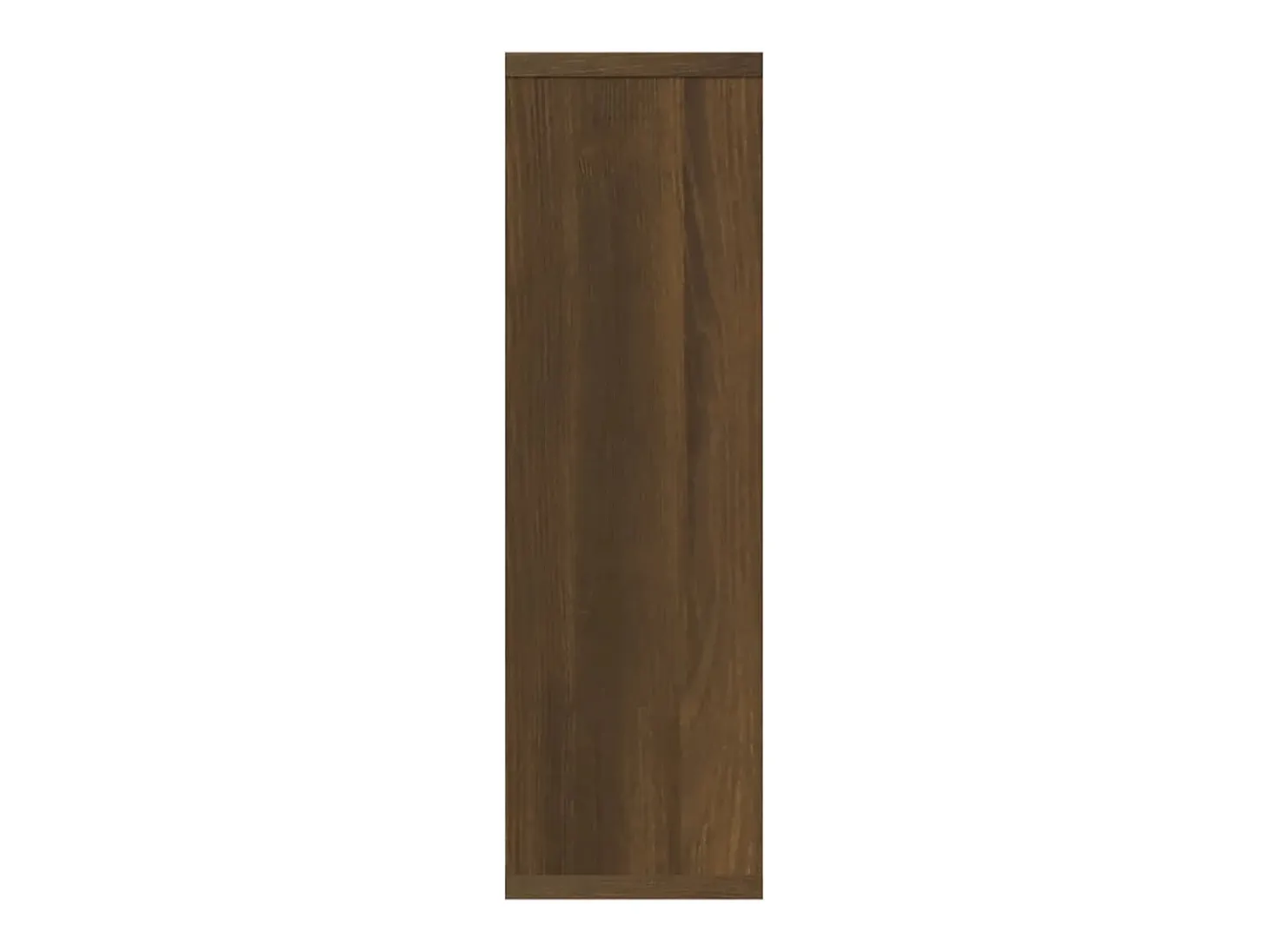 Estantería pared madera ingeniería roble marrón 85x16x52,5 cm