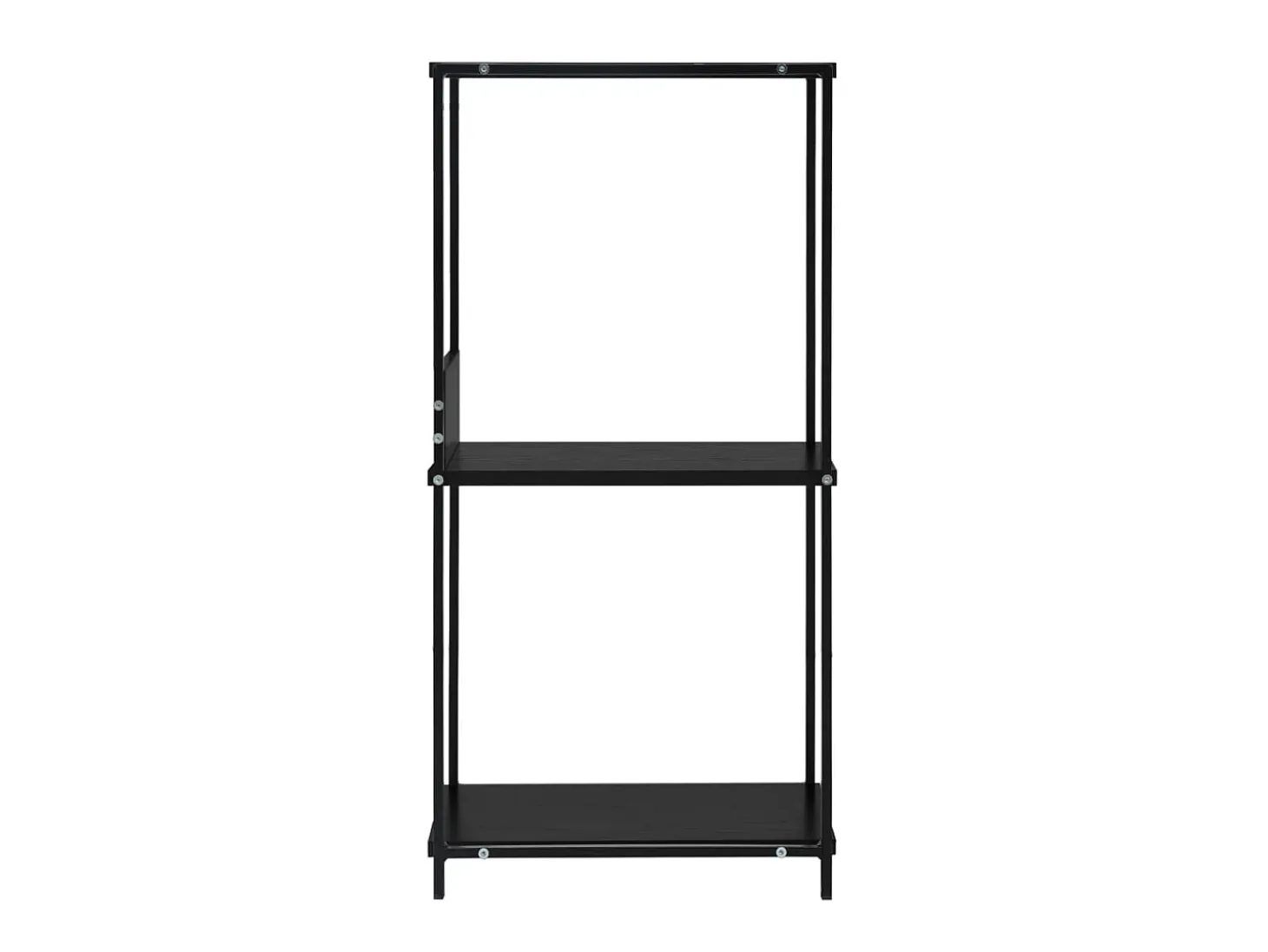 Estantería pequeña madera de ingeniería negro 33,5x39,6x79,7 cm ES305683