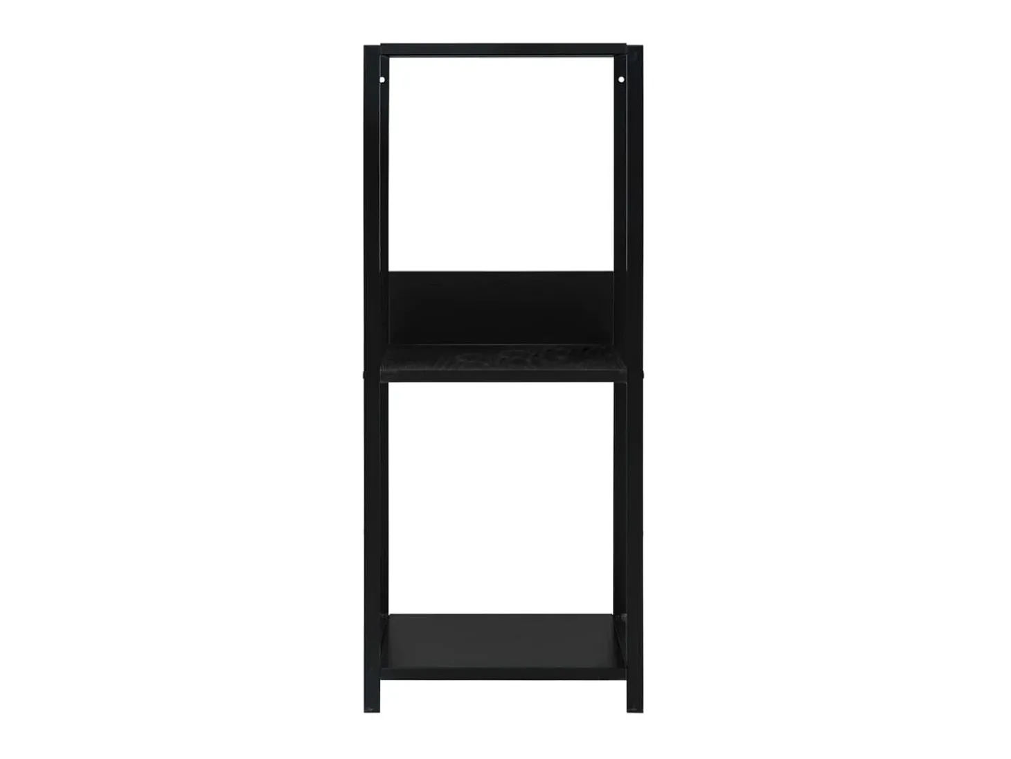 Estantería pequeña madera de ingeniería negro 33,5x39,6x79,7 cm ES305683