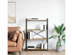 Estantería Roble artisan 80 x 30 x 118 cm Madera contrachapada