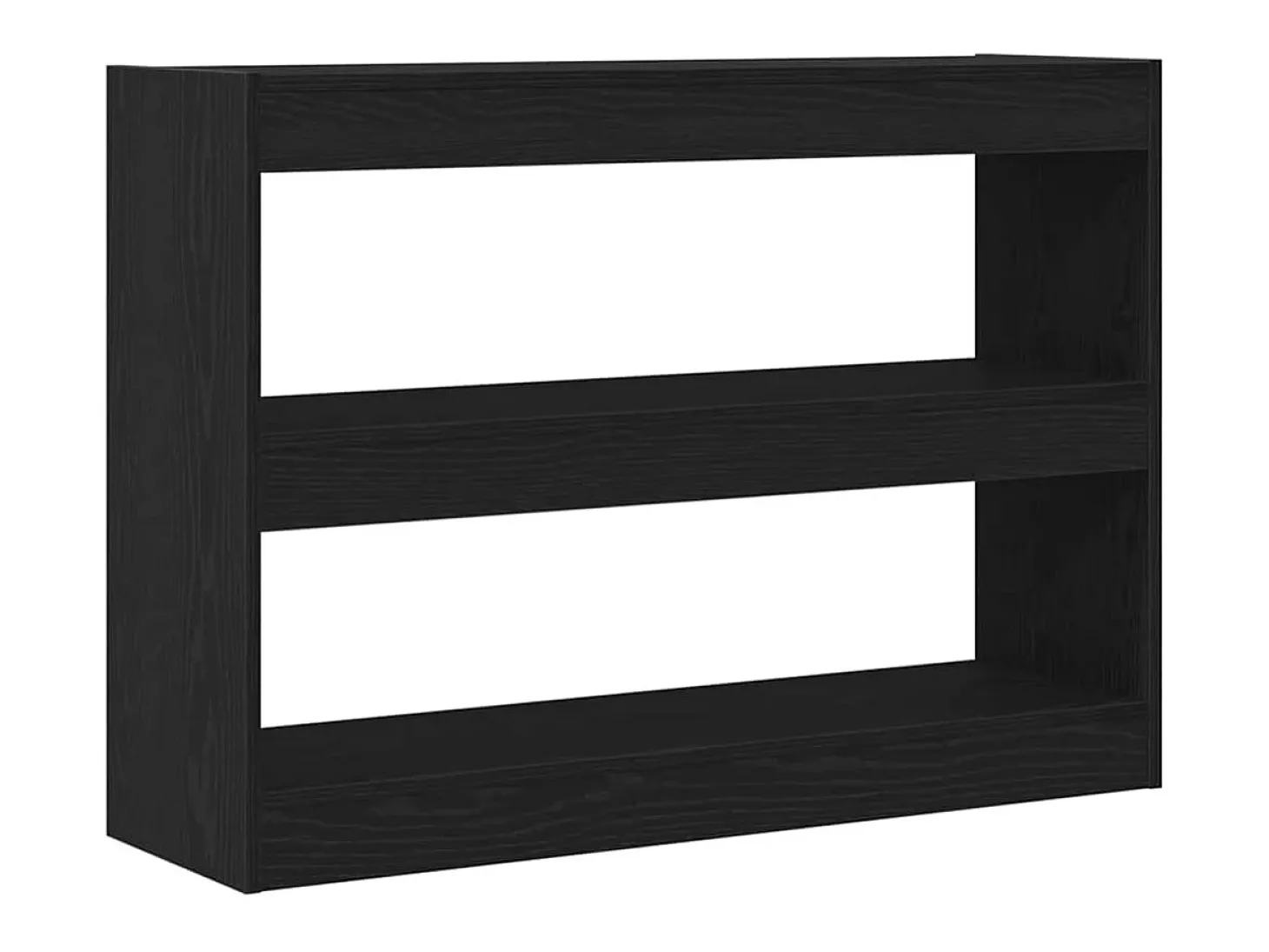 Estantería Roble negro 100 x 30 x 72 cm Madera contrachapada