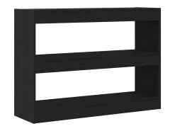 Estantería Roble negro 100 x 30 x 72 cm Madera contrachapada