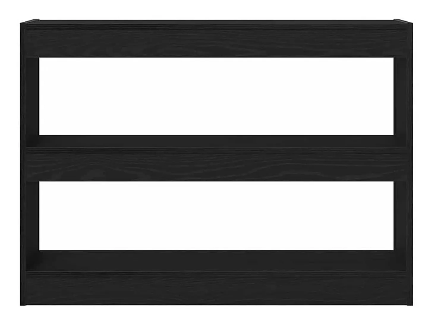 Estantería Roble negro 100 x 30 x 72 cm Madera contrachapada