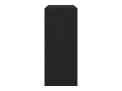 Estantería Roble negro 100 x 30 x 72 cm Madera contrachapada