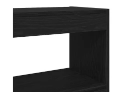 Estantería Roble negro 100 x 30 x 72 cm Madera contrachapada
