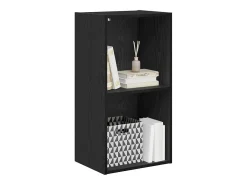 Estantería Roble negro 40 x 30 x 77 cm Madera contrachapada
