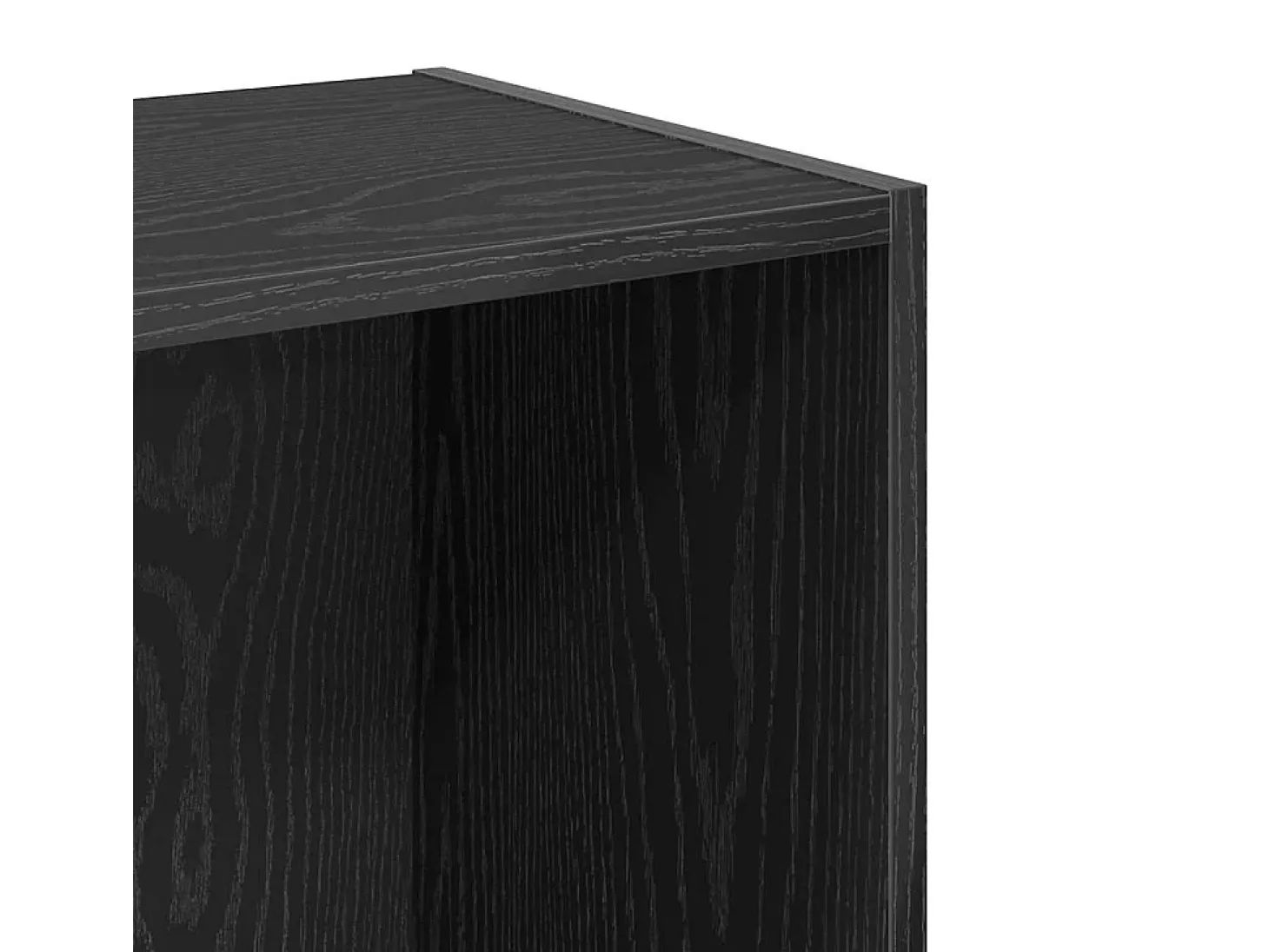 Estantería Roble negro 40 x 30 x 77 cm Madera contrachapada