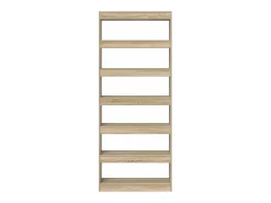 Estantería Roble Sonoma 80 x 30 x 198 cm Madera contrachapada