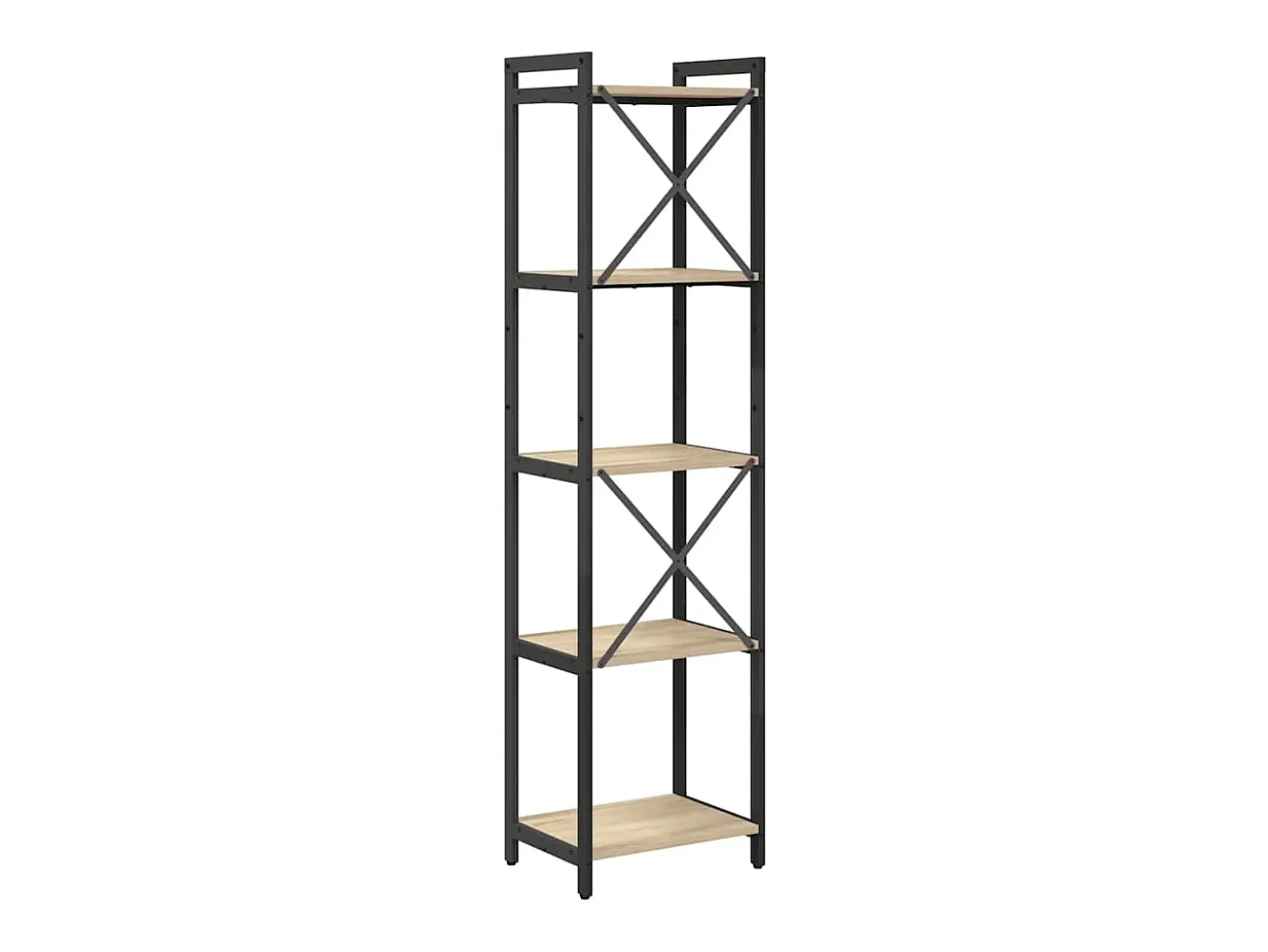 Estantería Roble Sonoma 40 x 30 x 153 cm Madera contrachapada