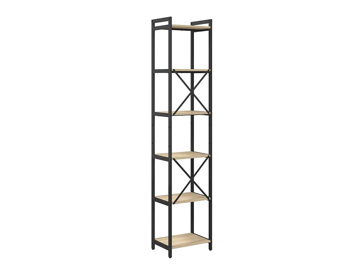 Estantería Roble Sonoma 40 x 30 x 188 cm Madera contrachapada