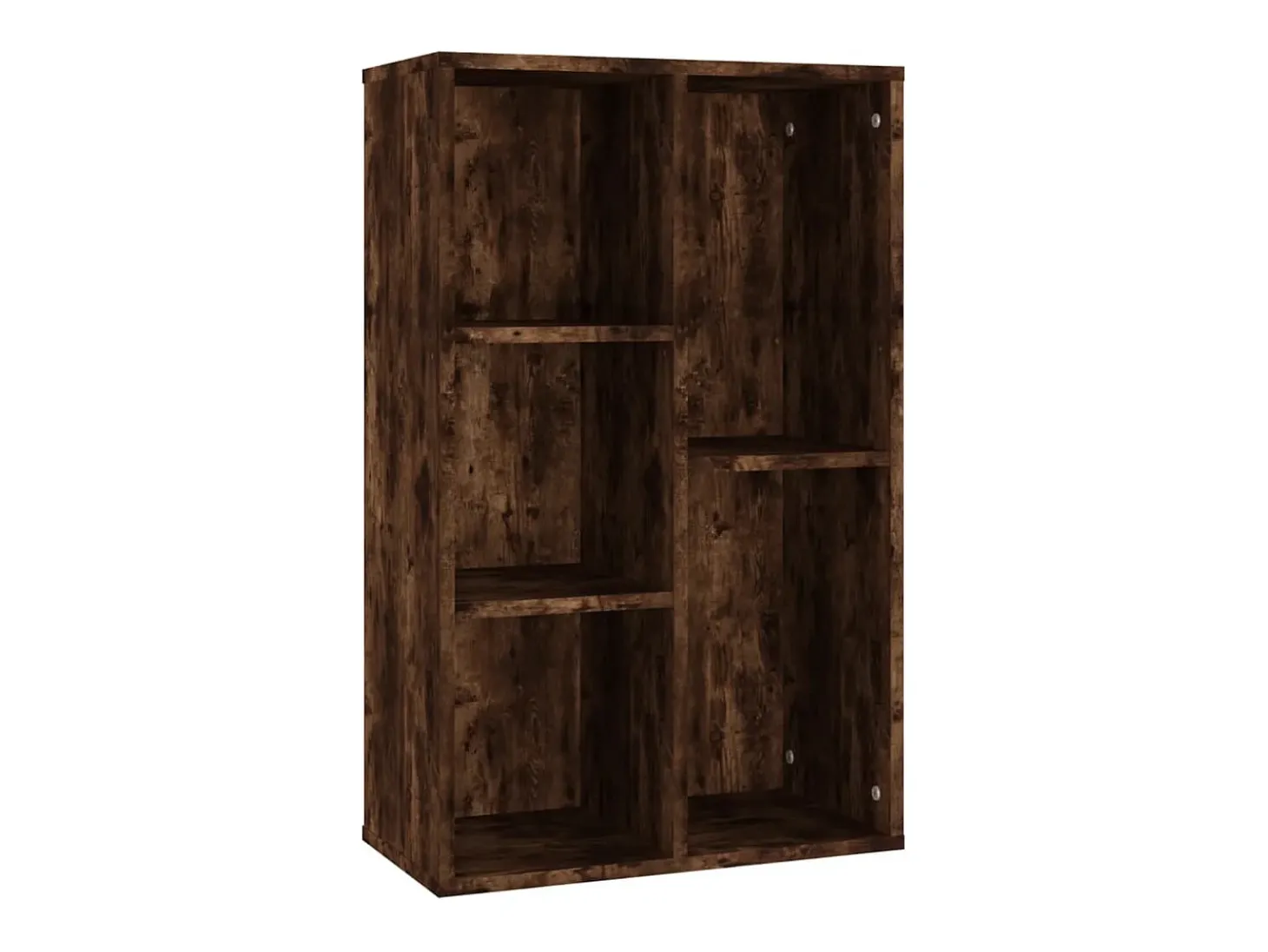 Estantería/Aparador madera contrachapada roble humo 50x25x80 cm
