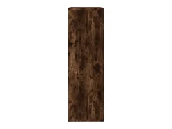 Estantería/Aparador madera contrachapada roble humo 50x25x80 cm