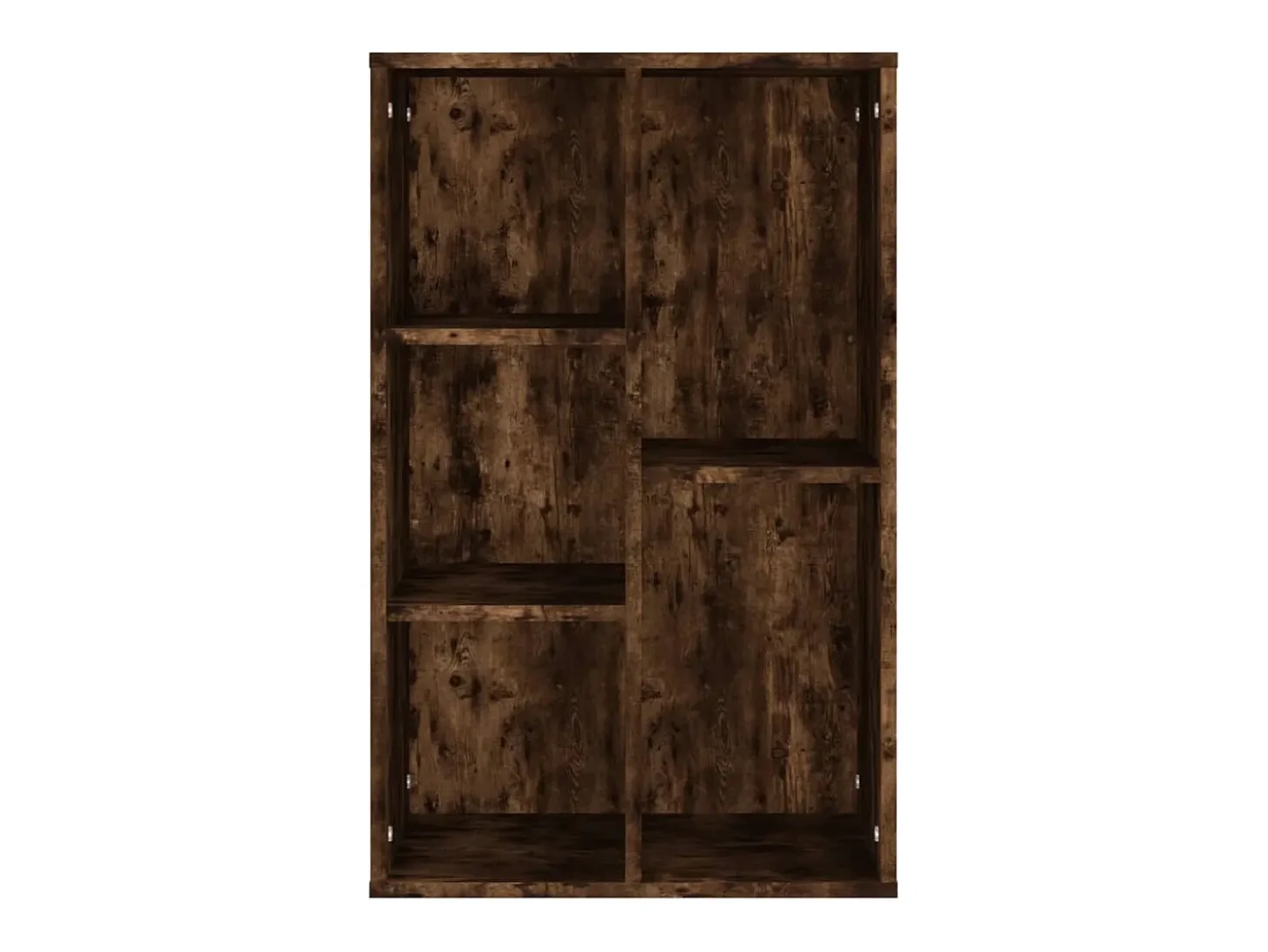 Estantería/Aparador madera contrachapada roble humo 50x25x80 cm