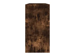 Estantería/Aparador madera contrachapada roble humo 50x25x80 cm