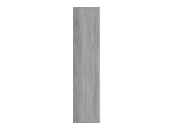 Estantería/Aparador madera contrachapada gris 66x30x130 cm