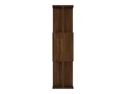 Estantería/Biombo madera contrachapada marrón roble 80x24x96 cm