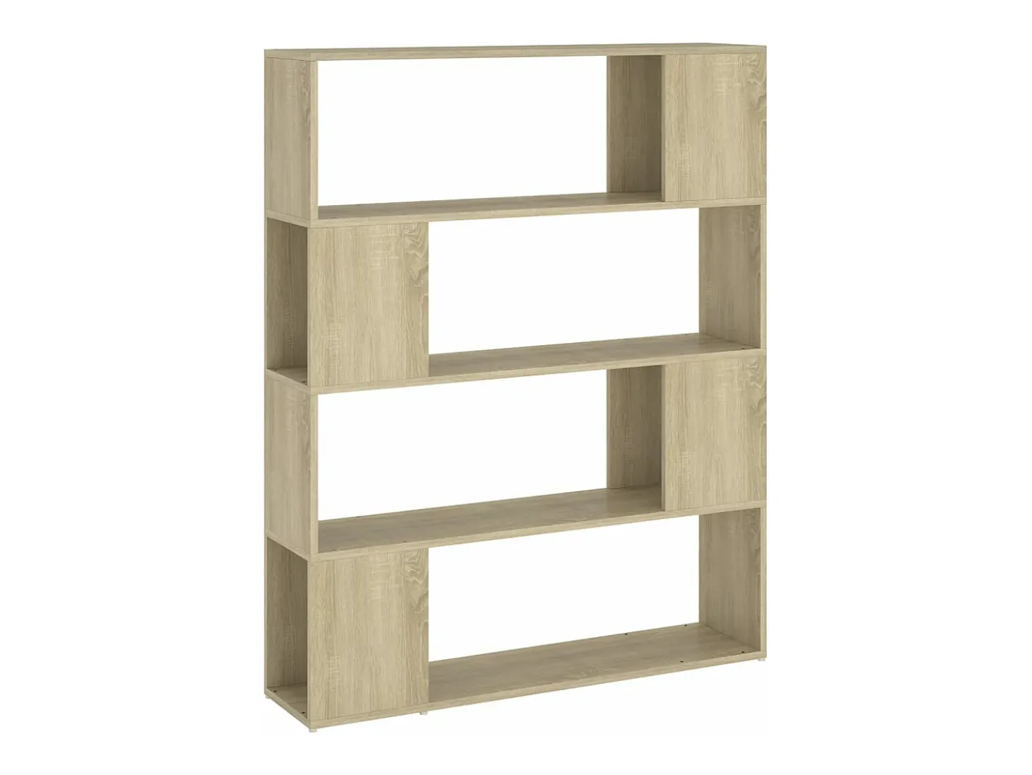 Estantería/divisor de espacios roble Sonoma 100x24x124 cm ES793069