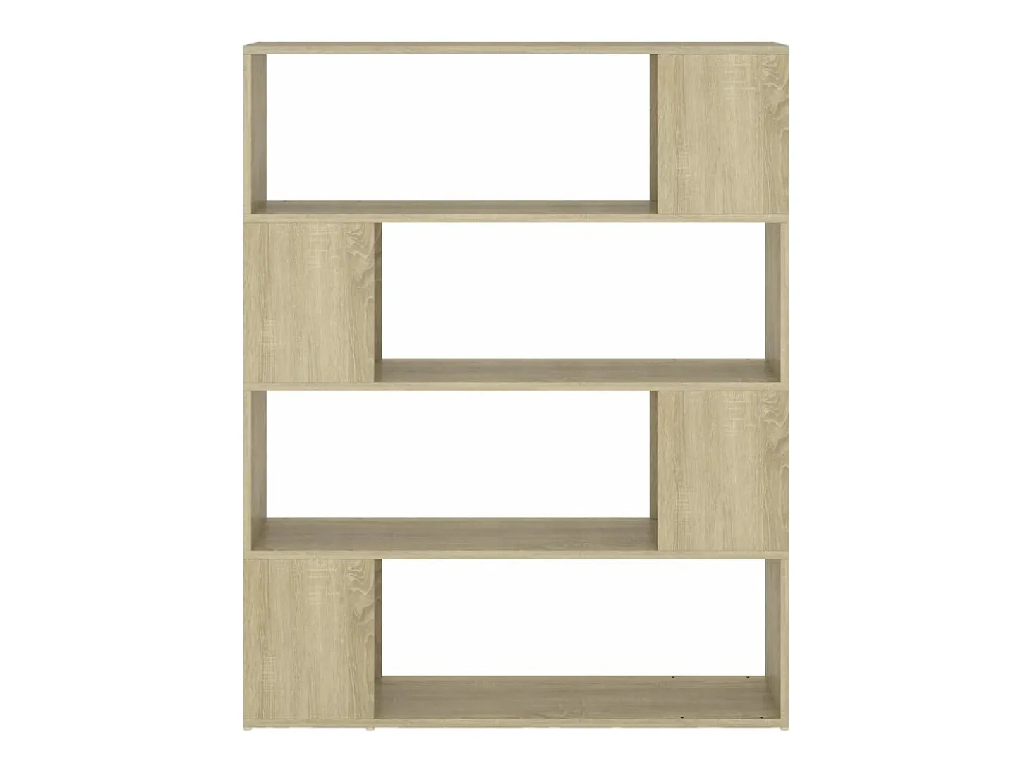 Estantería/divisor de espacios roble Sonoma 100x24x124 cm ES793069