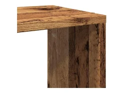 Estantería/divisor de espacios madera envejecida 60x24x186 cm