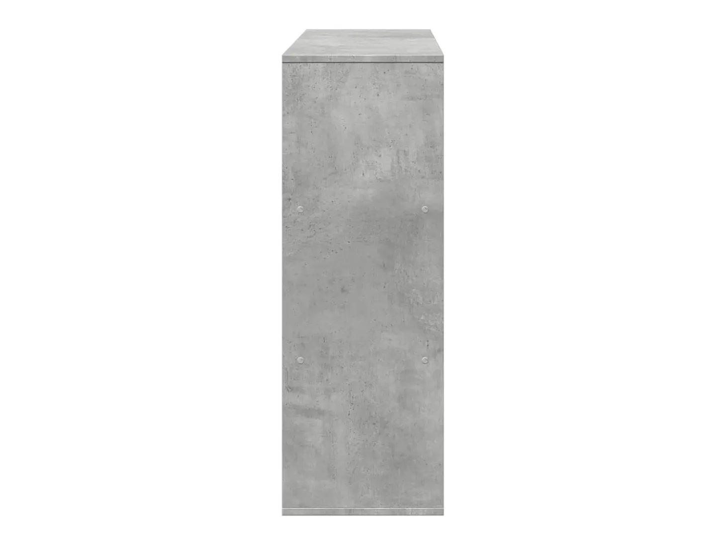 Estantería/divisor de espacios gris hormigón 100x33x94,5 cm