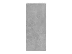 Estantería/divisor de espacios gris hormigón 100x30x72 cm