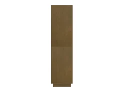 Estantería/divisor de espacios pino marrón miel 80x35x135 cm