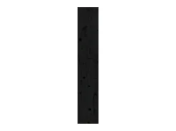 Estantería/divisor de espacios madera pino negro 80x30x167,4 cm