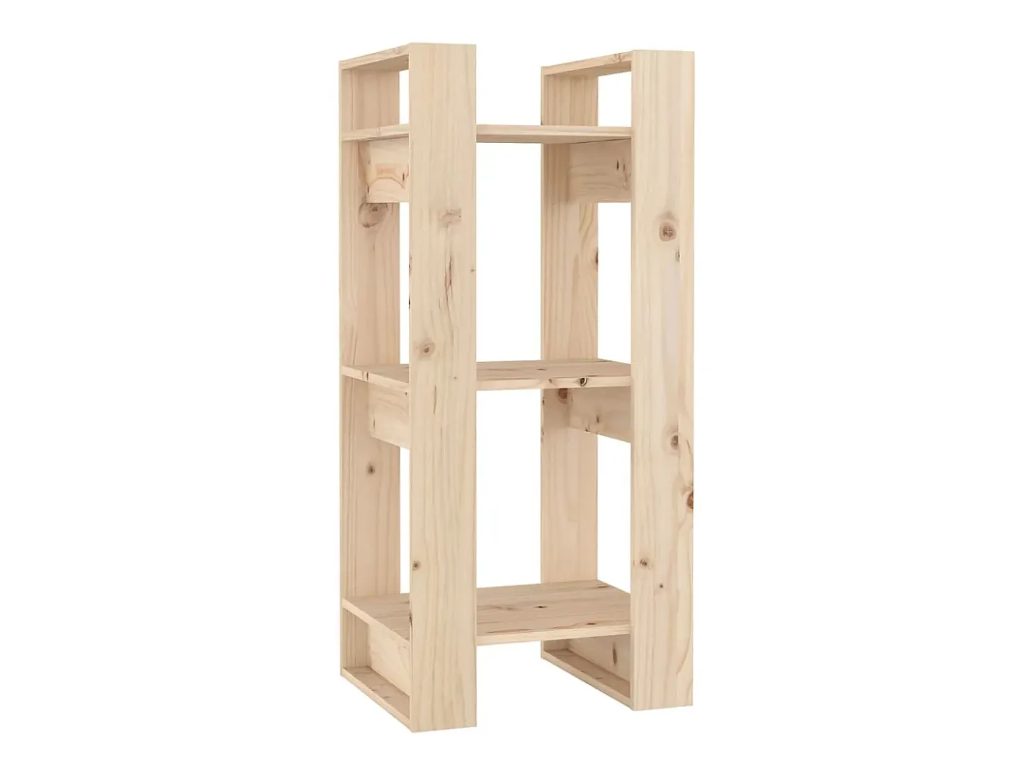 Estantería/divisor de espacios madera maciza pino 41x35x91 cm
