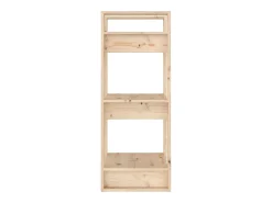 Estantería/divisor de espacios madera maciza pino 41x35x91 cm