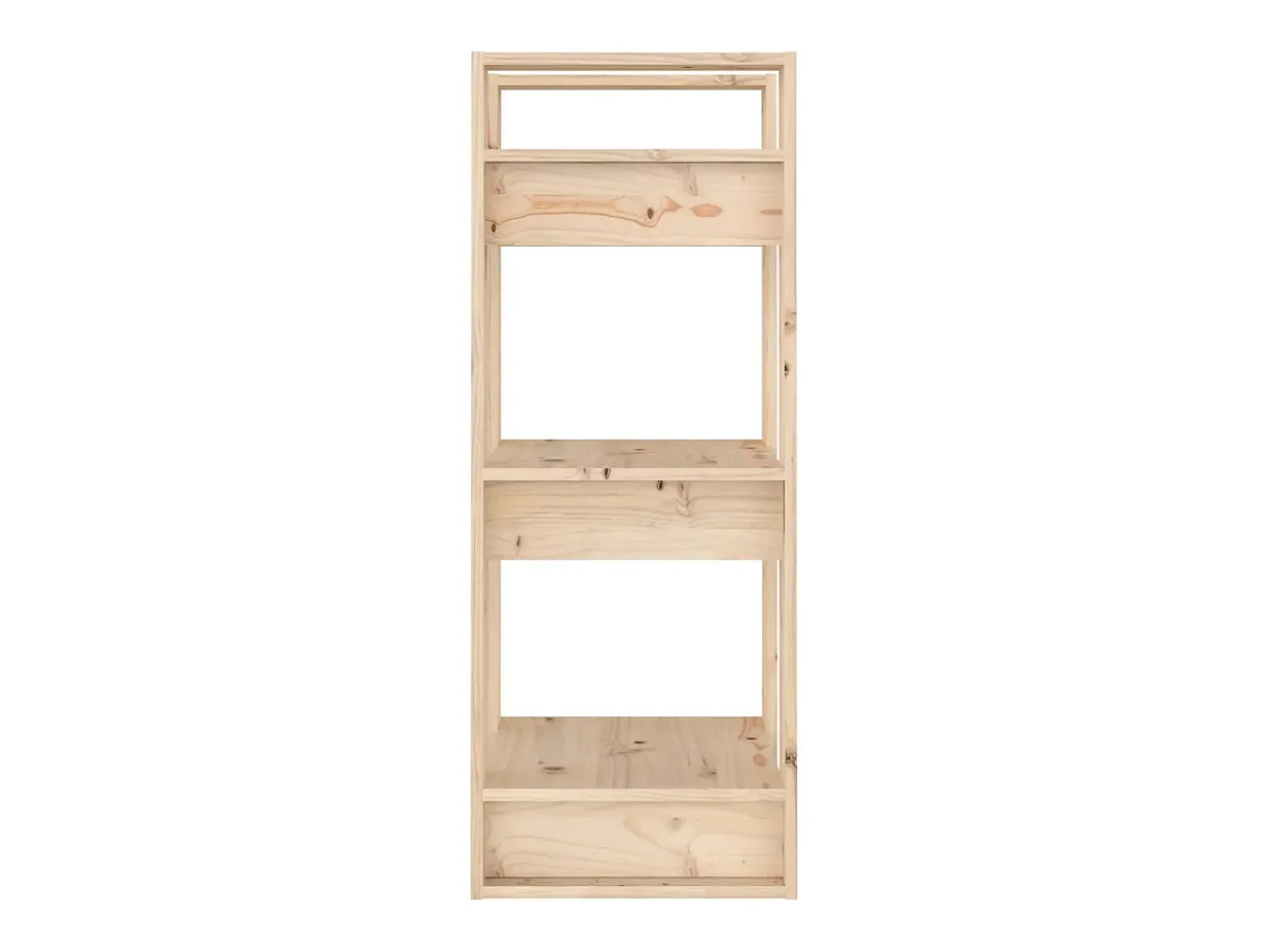 Estantería/divisor de espacios madera maciza pino 41x35x91 cm