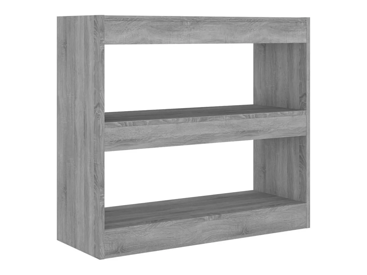 Estantería/divisor de espacios gris Sonoma 80x30x72 cm
