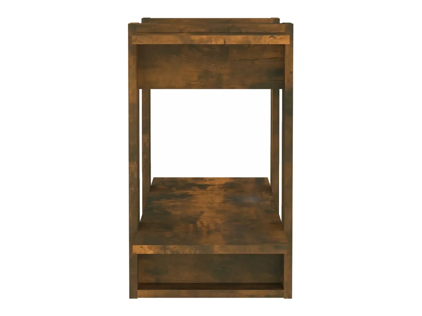 Estantería/divisor de espacios color roble ahumado 80x30x51 cm