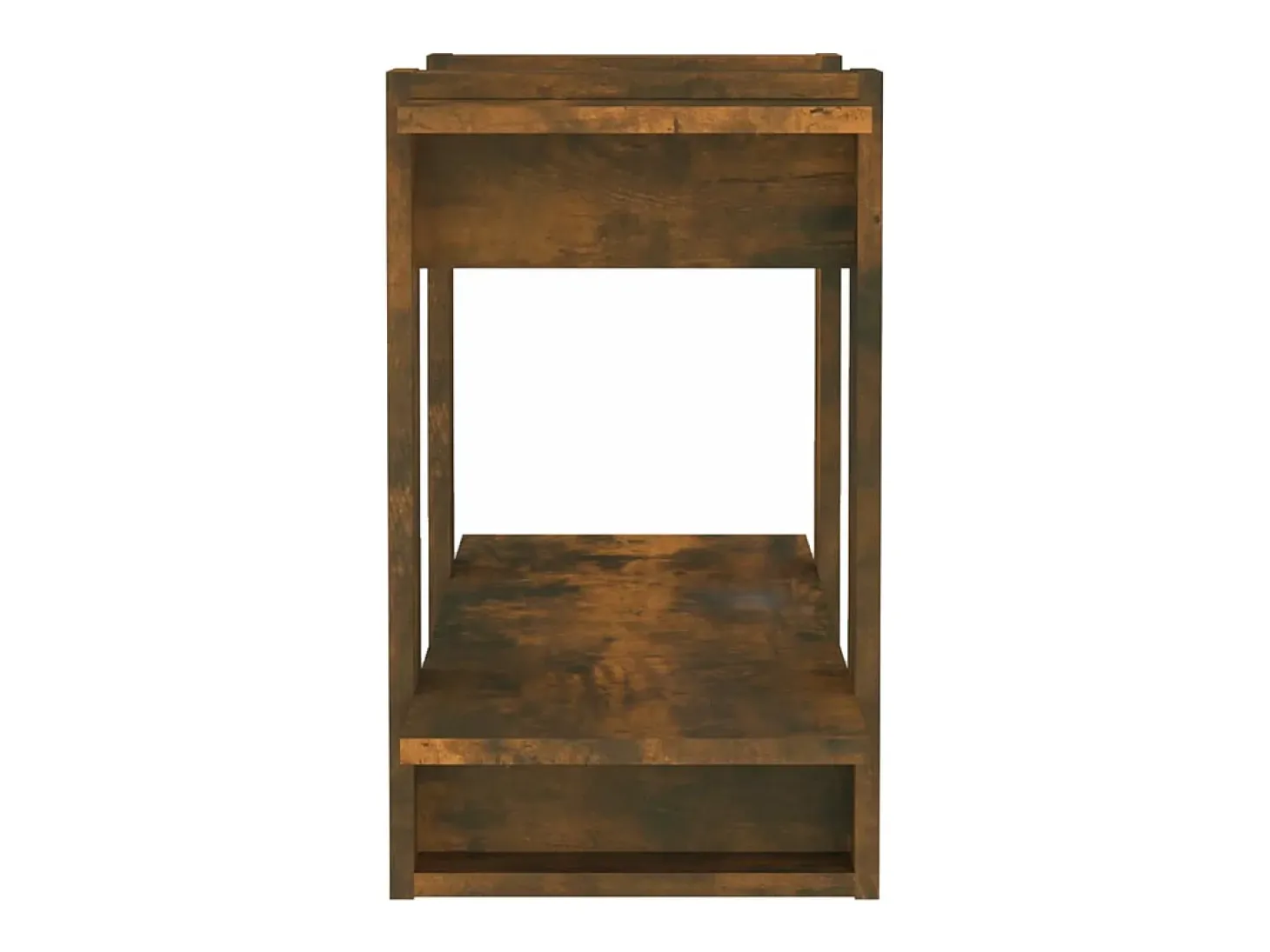 Estantería/divisor de espacios color roble ahumado 80x30x51 cm