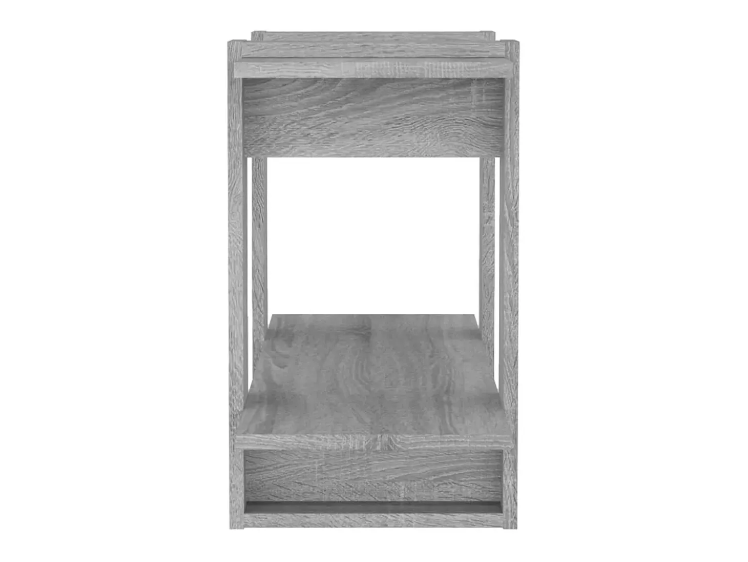 Estantería/divisor de espacios gris Sonoma 80x30x51 cm