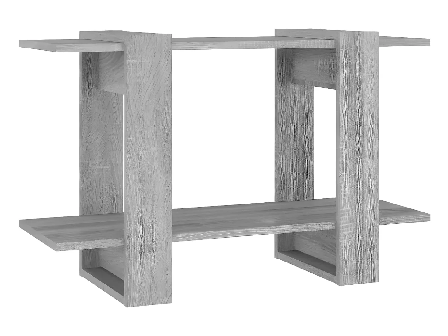 Estantería/divisor de espacios gris Sonoma 80x30x51 cm