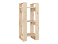 Estantería/divisor de espacios madera maciza pino 41x35x91 cm