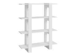 Estantería/divisor de espacios blanco 100x30x123,5 cm