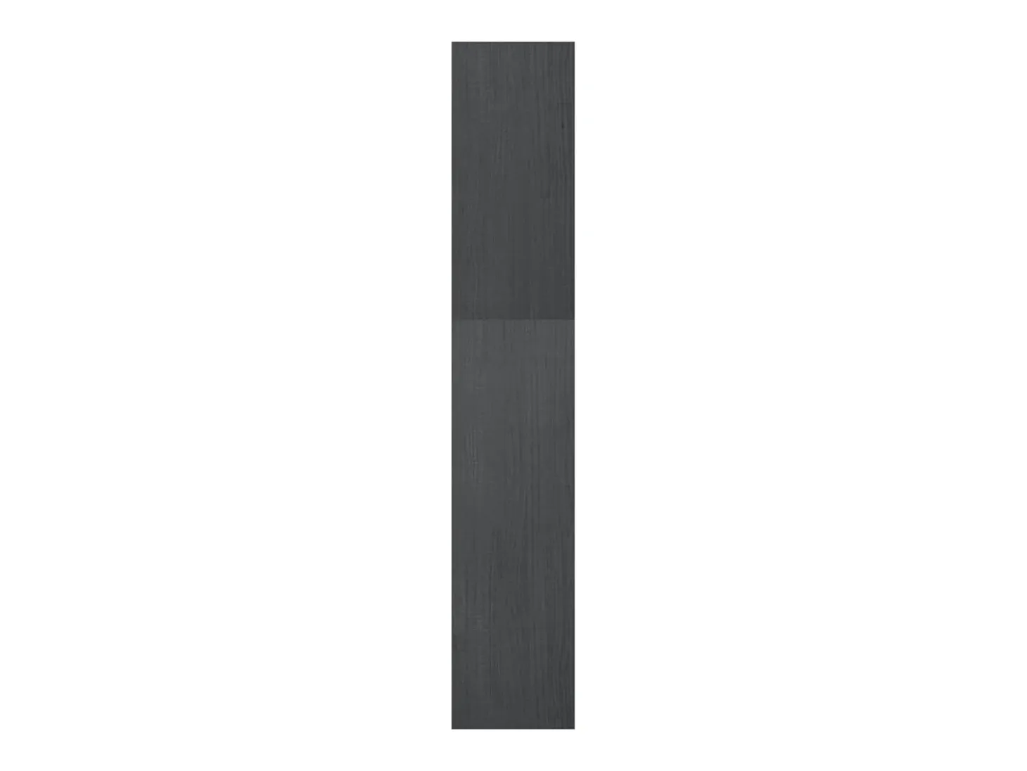 Estantería/divisor de espacios madera pino gris 40x30x167,5 cm